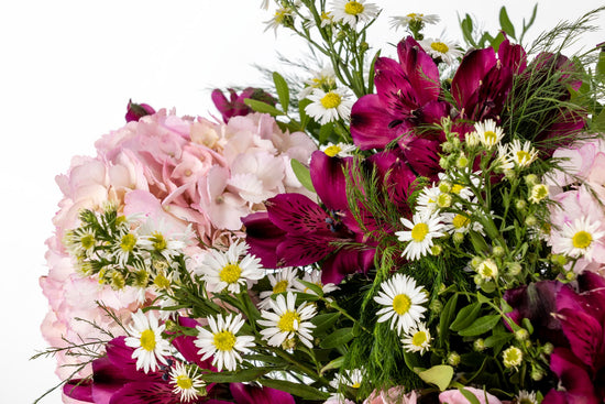 RAMO "HORTENSIAS ROSADAS"